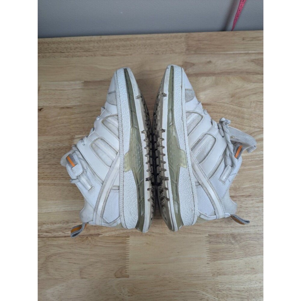 Burberry | Union Low White Optic Leather Chunky Sneaker EU 35 US 5 - Picture 3 of 15